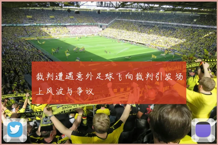 裁判遭遇意外足球飞向裁判引发场上风波与争议